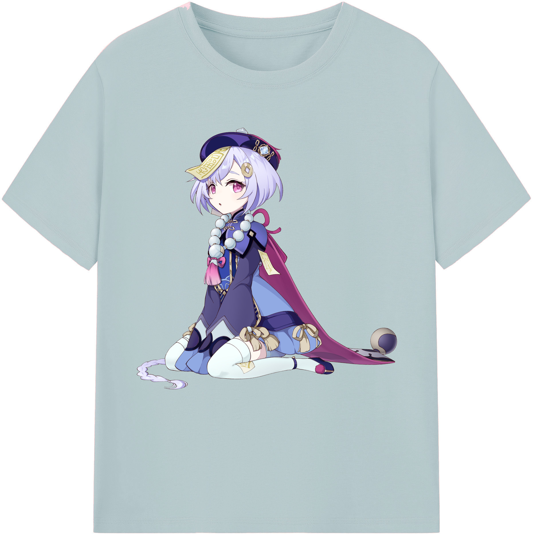 げんし神 七七 なな  genshin Nana 綿100％半袖Tシャツ（フロントプリント）
